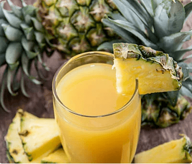 Diät zum Trinken nach Ananas